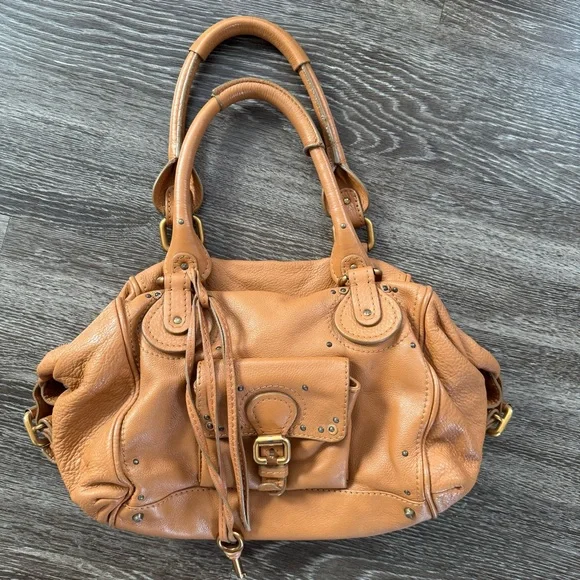 Chloe Paddington Leather Handbag with Lock - Picture 1 of 12